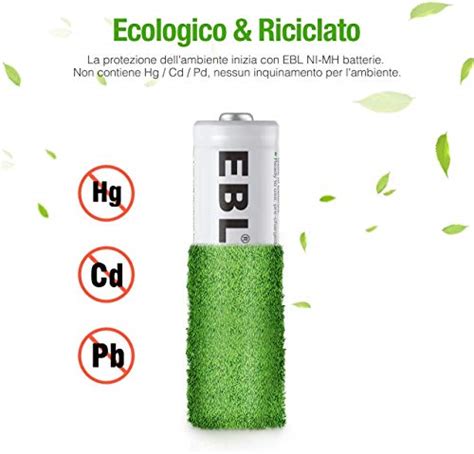 Ebl V Aa Batterie Ricaricabili Recensione Consigliopro It