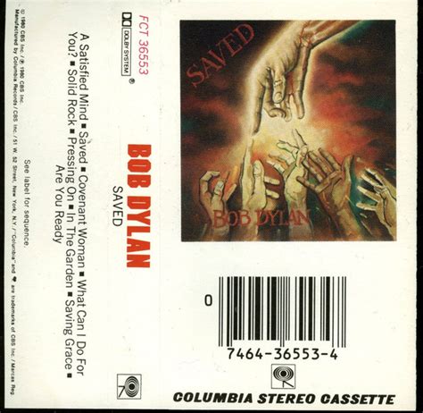 Bob Dylan - Saved (1980, Cassette) | Discogs