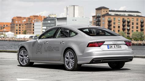 Audi A7 | 2017MY ultra (Color: Florett Silver) | Rear