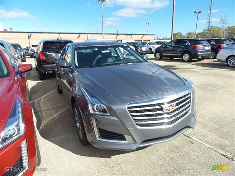 Satin Steel Metallic 2019 Cadillac CTS Luxury AWD Exterior Photo