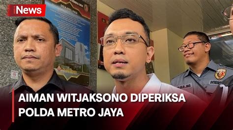 Aiman Witjaksono Masih Diperiksa Soal Pernyataan Polisi Tak Netral