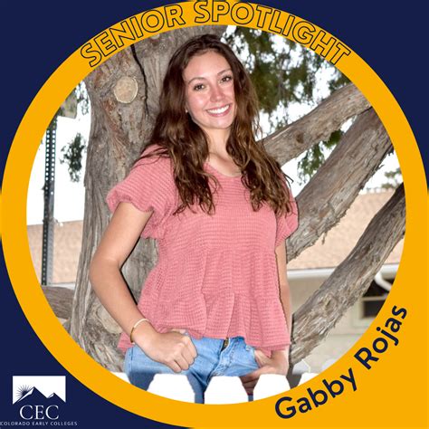 Student Spotlight Meet Cec Inverness Senior Gabby Rojas Colorado