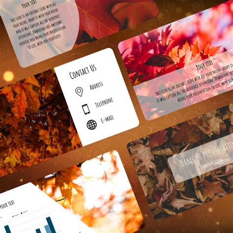 Free Fall Leaves Background Powerpoint – MasterBundles