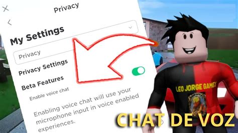 COMO ATIVAR O CHAT DE VOZ NO ROBLOX YouTube