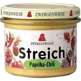 Zwergenwiese Paprika Chili Spread Bio 180g CoopSaam Buurtwinkel Essen