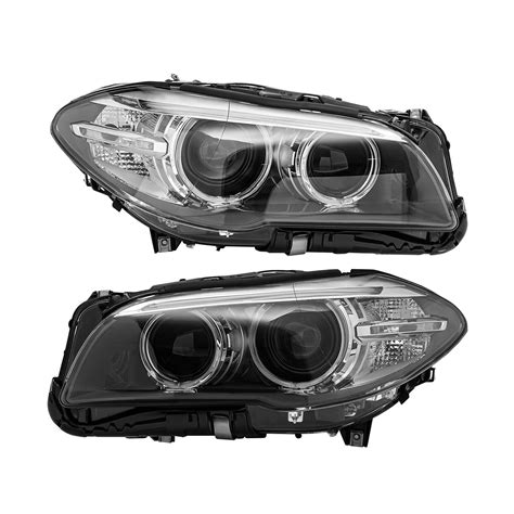 Pair Headlights For Bmw Series F I I I Xenon Hid