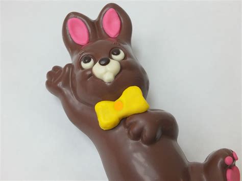 Adorable Chocolate Bunny Easter Egg Hunt Cake Centerpiece