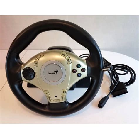 Volante Genius Twinwheel F Con Vibraci N Para Ps Pc Shopee Argentina