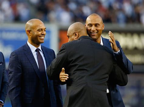 Bernie Williams ceremony draws Derek Jeter back to Yankee Stadium ...