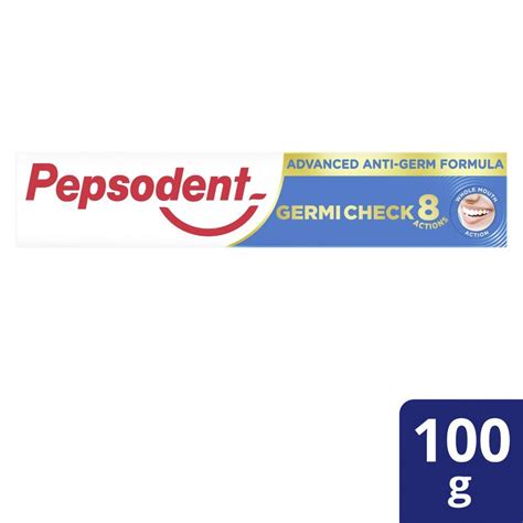 Pepsodent Germicheck 8 Actions Toothpaste With Anti Germ Formula