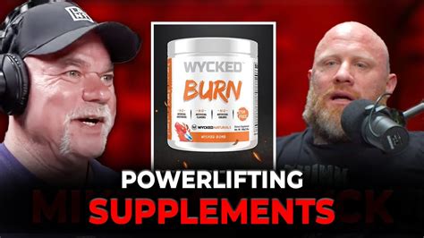 Mike Van Wyck Wycked Training Mysupplements Table Talk Youtube