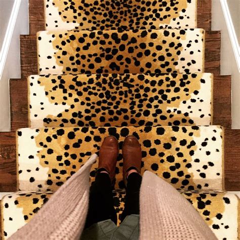 Leopard Stair Runner, animal print carpet Diy Carpet, Wall Carpet ...