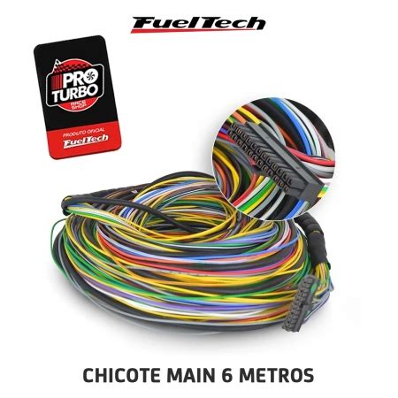 CHICOTE MAIN 6 METROS PARA INJEÇÕES PROGRAMÁVEIS LINHA FT 2001001266