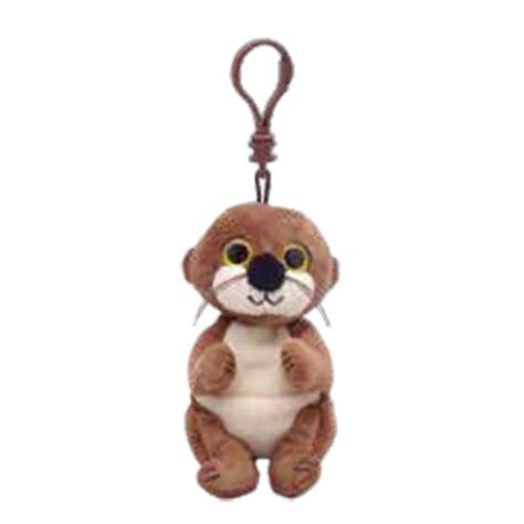 Mitch The Otter Key Clip Beanie Bellies Beaniepedia