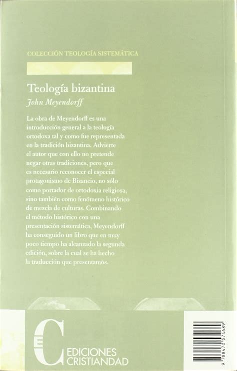 Teología bizantina corrientes históricas y temas doctrinales Amazon