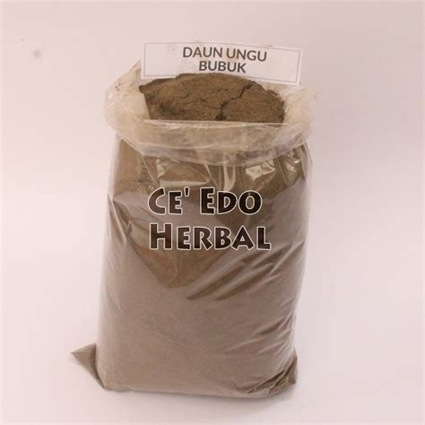 Jual Daun Ungu Bubuk Gram Di Lapak Edo Herbal Bukalapak