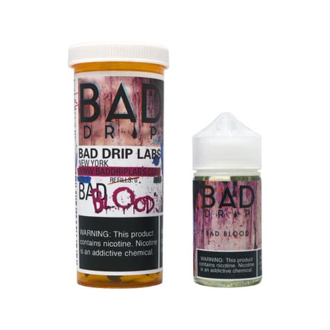 Bad Drip Bad Blood Ml Vape Juice Mg Element Vape