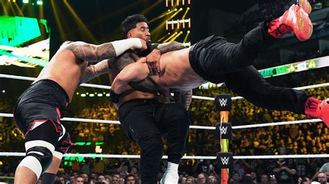 Roman Reigns and Solo Sikoa take out Jey Uso!: Money in the Bank 2023 ...