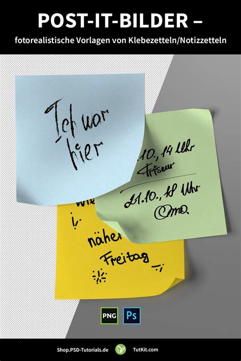 Post It Bilder Fotorealistische Vorlagen Von Klebezetteln