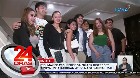 Ruru Madrid May Bday Surprise Sa Black Rider Set Mula Sa Pamilya