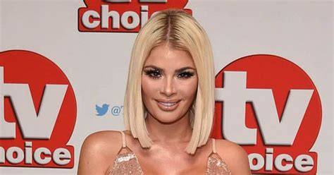 Chloe Sims Threatens Boob Fall Out At TV Choice Awards As Cleavage Bursts From Skimpy Gown