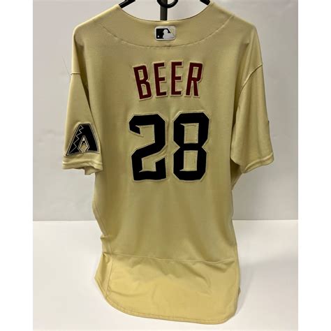 2022 Game Used Seth Beer Serpientes Jersey Colari 5622 Arizona