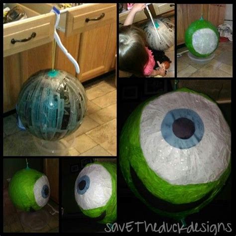 Mike Wazowski Pinata Pinata Pi Ata Ideas Birthday Theme