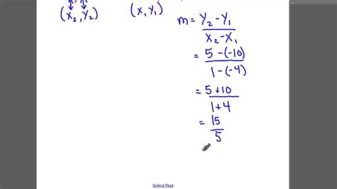 Equation Of A Line Given Two Points Worksheet Equations Worksheets