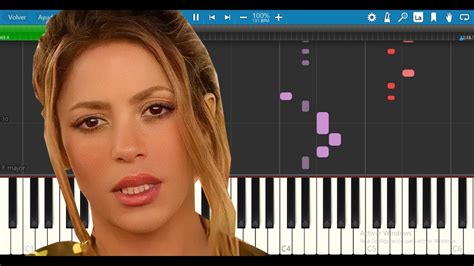 Shakira Monoton A Piano Tutorial Youtube