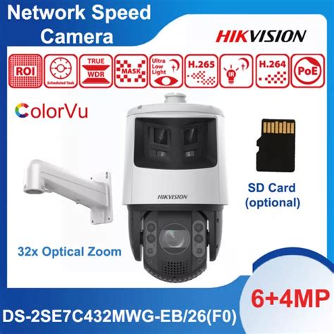 Hikvision Tandemvu 6 Megapixel Fotocamera Panoramica Colorvu 32x Ptz Ds