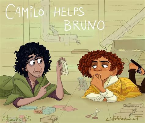 Lintu Shadow On Instagram Camilo Helps Bruno Encanto Comic Part 9