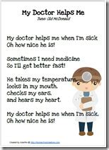 Doctor and Nurses Preschool Pack