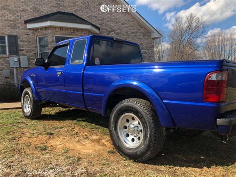 2003 Ford Ranger Wheel Offset Aggressive 1 Outside Fender Leveling