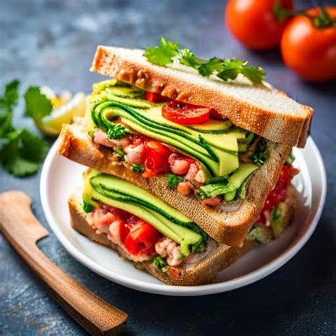 Sándwich de atún de 202 Kcal Receta fácil en la app Avena