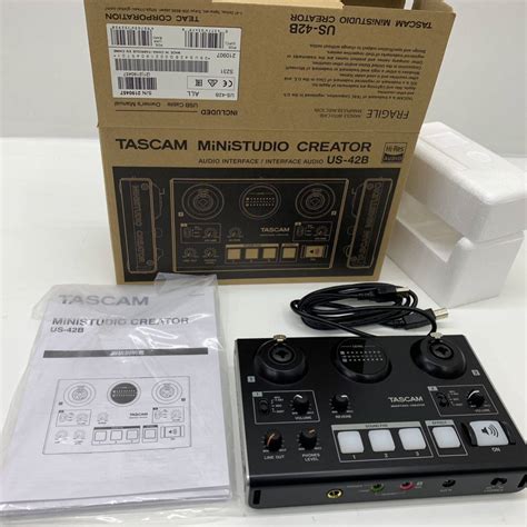 Yahoo オークション 103H528 TASCAM MiNiSTUDIO CREATOR AUDIO INTER