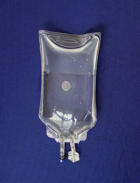 PVC Medical Clear Disposable IV Infusion Bag For Transfusion PVC