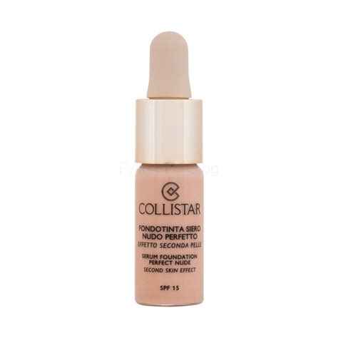 Collistar Serum Foundation Perfect Nude SPF15 Фон дьо тен за жени 10 ml