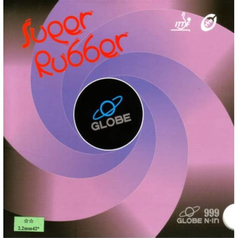 GLOBE 999 Super Rubber - P450 : PingPongOnline.com, Table Tennis Super ...
