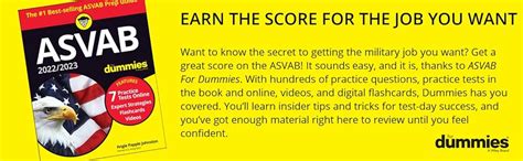 2023 / 2024 ASVAB For Dummies (+ 7 Practice Tests, Flashcards, & Videos ...