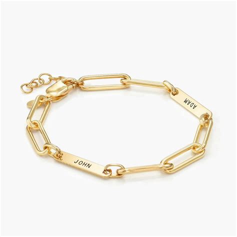 Gold Bracelet With Name Atelier Yuwaciaojp