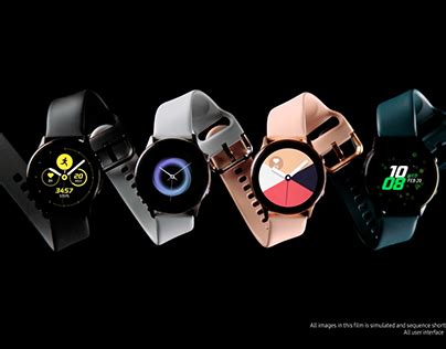 Galaxy Watch Active | Behance