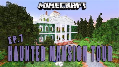 Minecraft Haunted Mansion Tour Halloween Build Part 6 Youtube