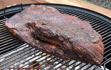 What temperature do you smoke a brisket on a charcoal grill? - Pastime ...