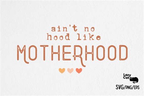 Mom Motherhood Quote Svg Design Graphic By Lazy Cat · Creative Fabrica