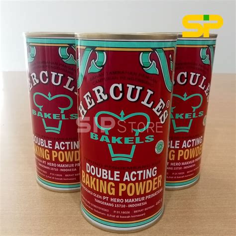 Jual Hercules Baking Powder Double Acting Gr Tepung Pengembang