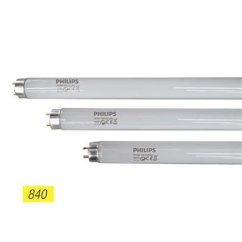 Tubo Fluorescente W Trifosforo K Modelo T Luz Dia Philips