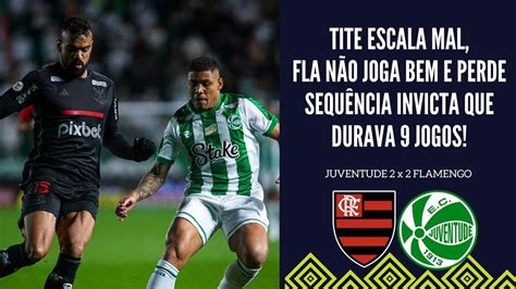 TITE ESCALA MAL O TIME FLAMENGO NÃO JOGA BEM SOFRE VIRADA DO