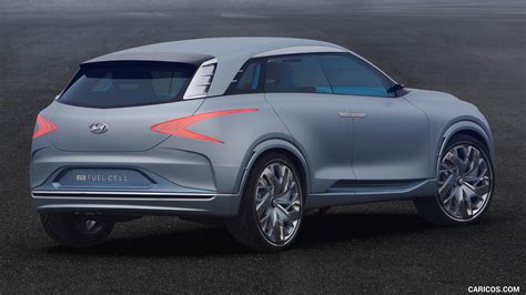 Hyundai Fe Fuel Cell Concept Rear Three Quarter Caricos