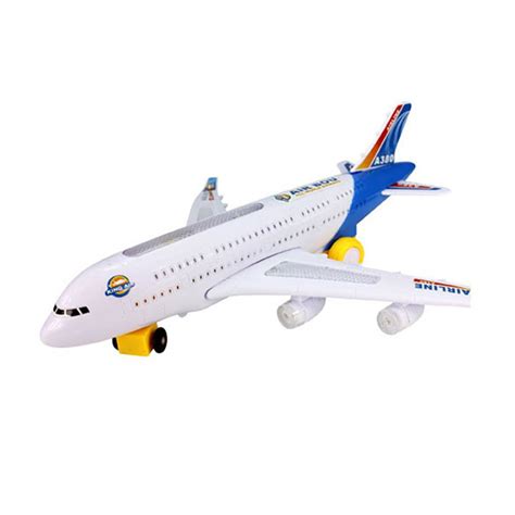 Kids Toddlers Airplane Toys Plane Toy with LED Flashing Lights and Sounds for Kids - Walmart.com