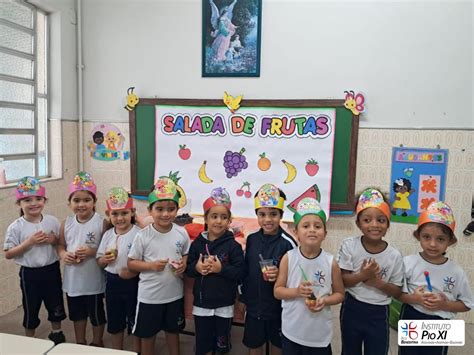 Atividade Salada De Frutas Educação Infantil